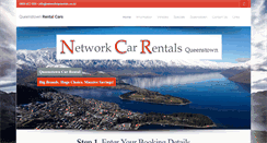 Desktop Screenshot of networkcarrentals.co.nz